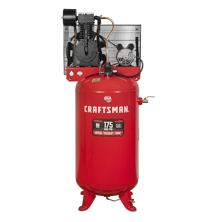 Craftsman 80-Gallon Two Stage 175 Psi Vertical Air Compressor CMXECXM803.COM